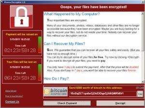 Capa9.es - Pantallazo wannacry