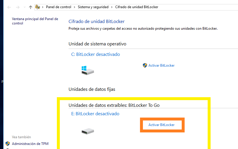 Bitlocker Capa9